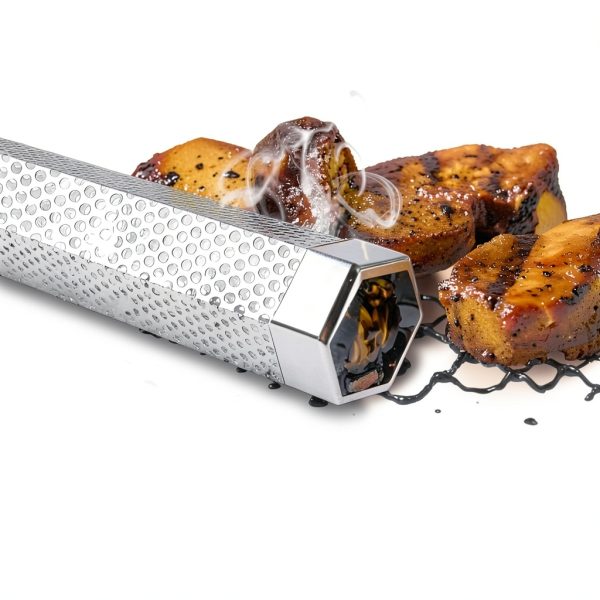 SHIKORI Pellet Smoker Tube Stainless Steel Grill Accessory-3