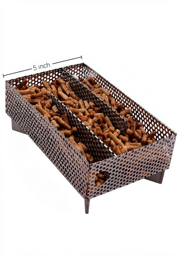 Kaduf Smoker Tray Stainless Steel Pellet Grill Accessory-1