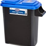 Buddeez Charcoal Storage Bin Heavy Duty Plastic Stackable-0