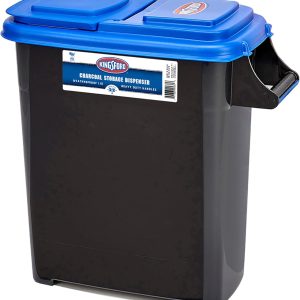 Buddeez Charcoal Storage Bin Heavy Duty Plastic Stackable-0