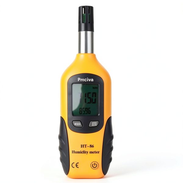 Preciva Digital Humidity Temperature Meter Backlit Portable-1