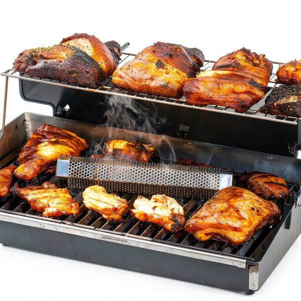 SHIKORI Pellet Smoker Tube Stainless Steel Grill Accessory-2