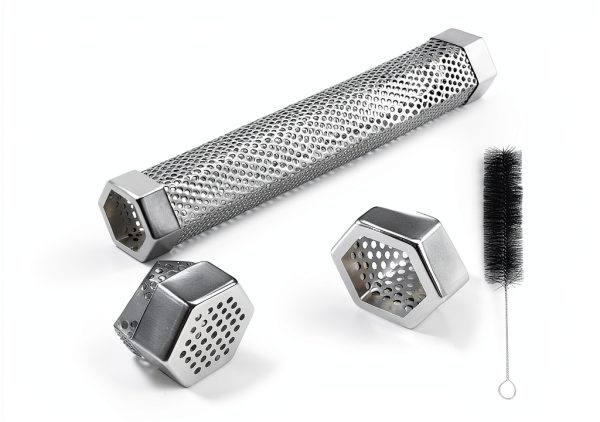 SHIKORI Pellet Smoker Tube Stainless Steel Grill Accessory-1
