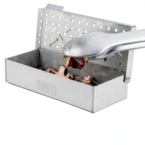 Weber Smoker Box Stainless Steel Grill Accessory-4