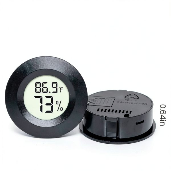 Cannadew Digital Thermometer Hygrometer Fast Response LCD-1