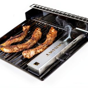 Monument Grills Stainless Steel Smoker Box Propane Grill-0