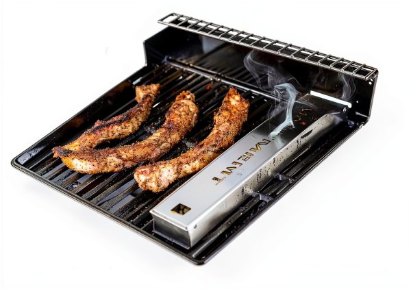 Monument Grills Stainless Steel Smoker Box Propane Grill-0