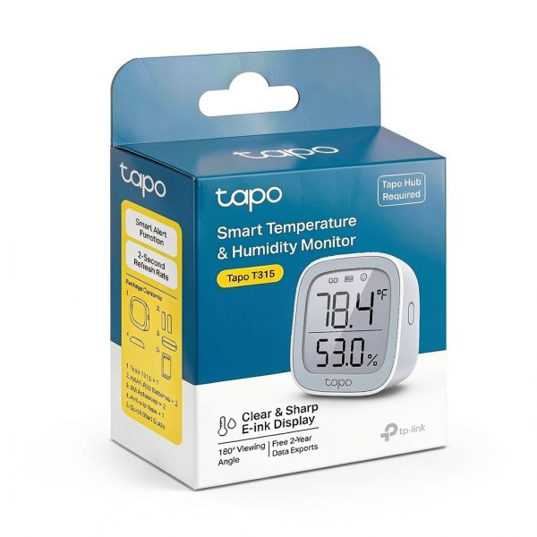 Tapo T315 Smart Temperature Humidity Monitor E-ink Display-10