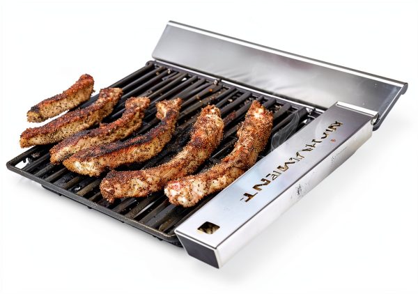 Monument Grills Stainless Steel Smoker Box Propane Grill-8