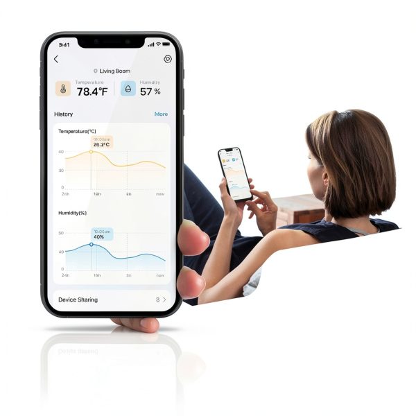Tapo T315 Smart Temperature Humidity Monitor E-ink Display-3