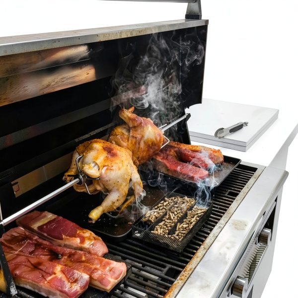 Kaduf Smoker Tray Stainless Steel Pellet Grill Accessory-5