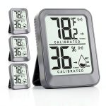 Antonki Indoor Thermometer Humidity Meter 4-Pack-0
