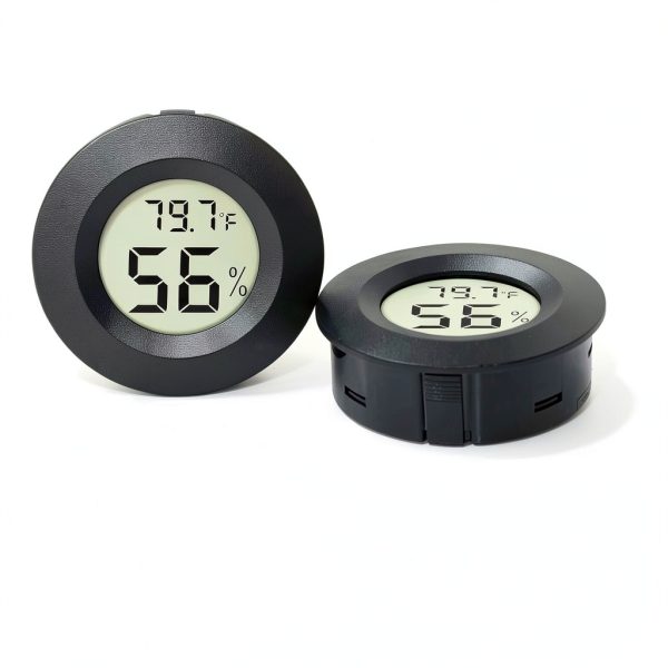 Cannadew Digital Thermometer Hygrometer Fast Response LCD-4