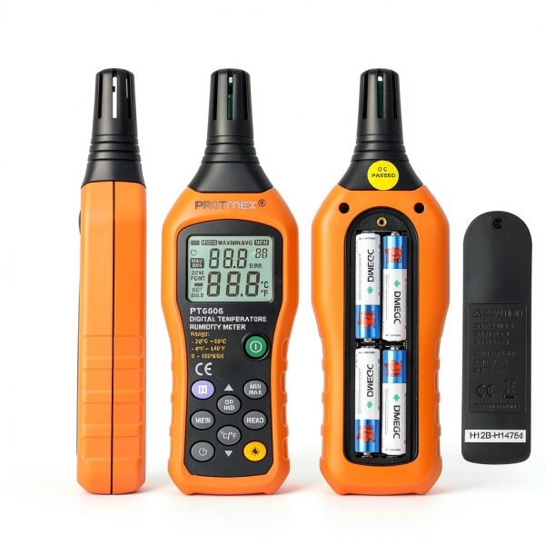 Peakmeter PT6508 Temperature Hygrometer Digital HVAC Meter-3