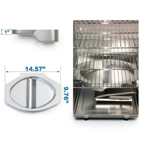 Outspark Stainless Steel Water Bowl for 30-inch Electric-2