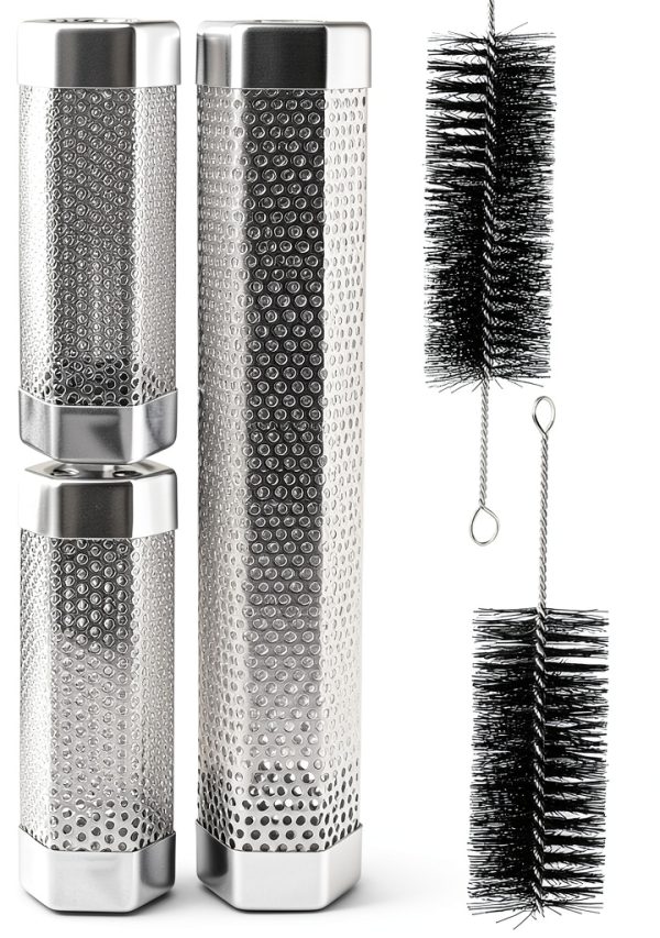 SHIKORI Pellet Smoker Tube Stainless Steel Grill Accessory-0