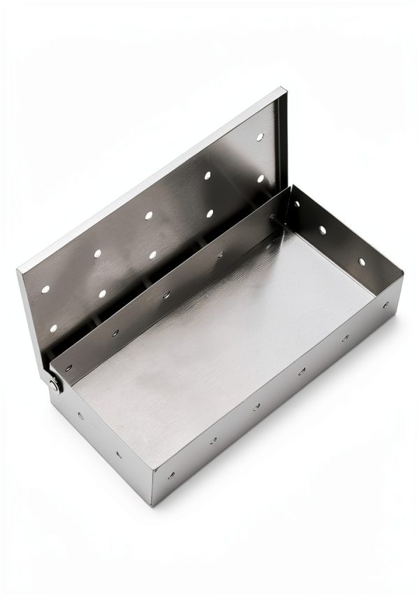 UIRIO Stainless Steel Smoker Box for Grills Charcoal Flavor-3