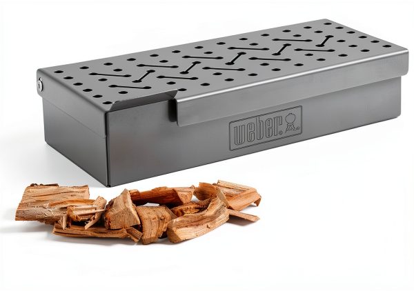 Weber Smoker Box Stainless Steel Grill Accessory-3