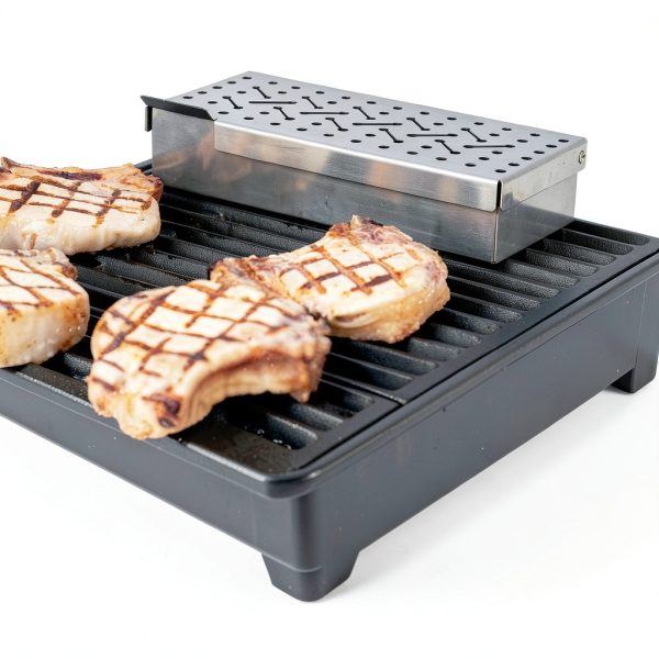 Weber Smoker Box Stainless Steel Grill Accessory-2