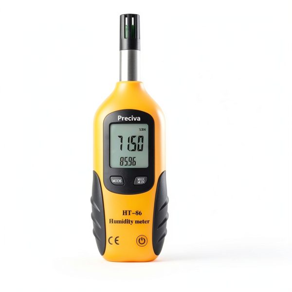 Preciva Digital Humidity Temperature Meter Backlit Portable-2