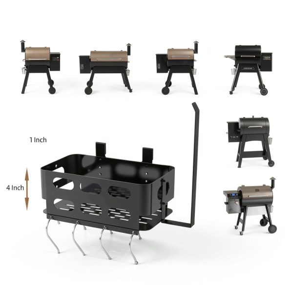 BBQtopia Traeger Storage Bin Steel Rust Resistant Grill-1