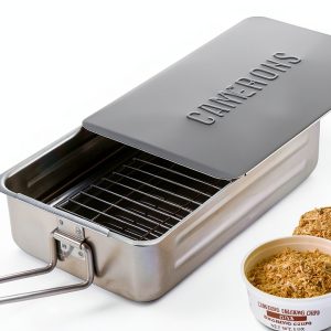 Camerons Stovetop Smoker Stainless Steel Indoor Outdoor-0