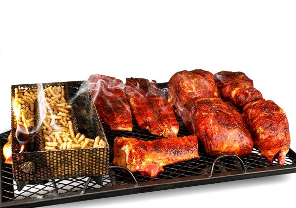 Kaduf Smoker Tray Stainless Steel Pellet Grill Accessory-8
