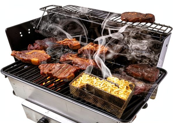 Kaduf Smoker Tray Stainless Steel Pellet Grill Accessory-6