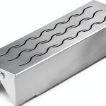 Skyflame Wood Chip Smoker Box Stainless Steel Gas Grill-0