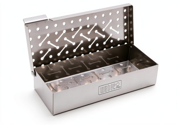 Weber Smoker Box Stainless Steel Grill Accessory-0
