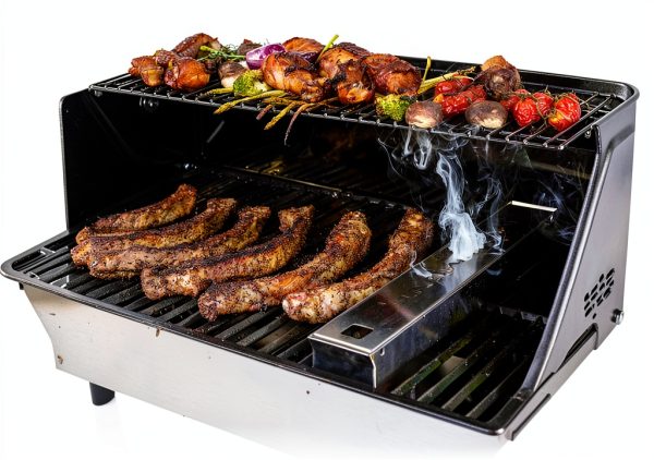 Monument Grills Stainless Steel Smoker Box Propane Grill-2