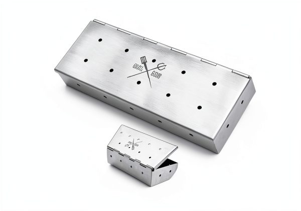 Grill Gods Smoker Box Stainless Steel Grillin-5