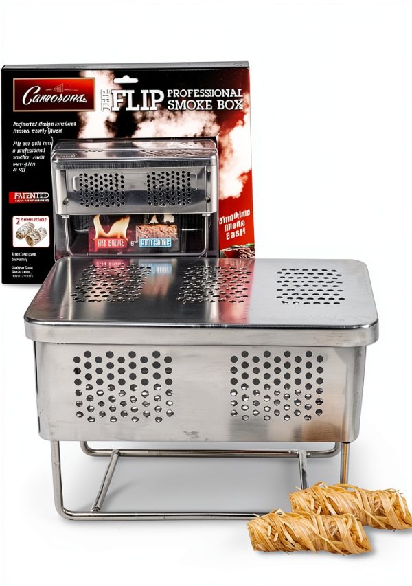 Camerons Flip Professional Smoke Box Grill Smoker-8