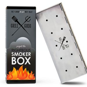 Grill Gods Smoker Box Stainless Steel Grillin-0