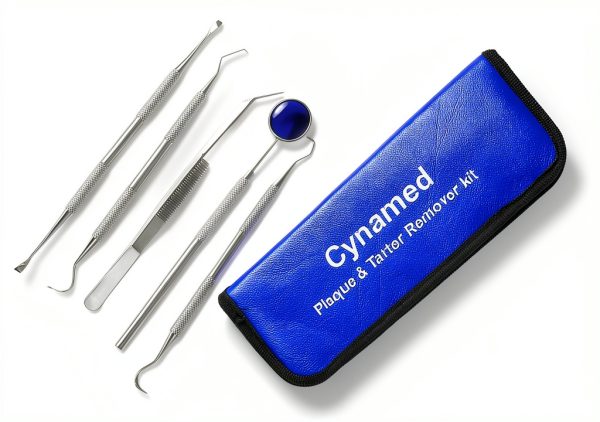 WSI 5‑Piece Dental Set Kit Professional Oral Care Tools with Anti‑Fog-0