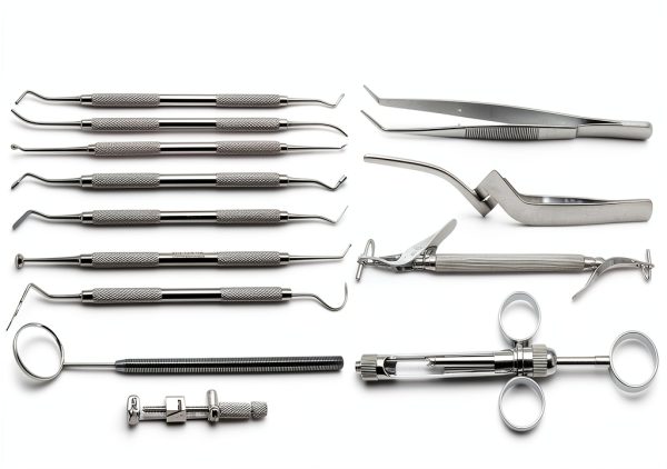 Premium Instruments Dental Amalgam & Composite Set of 13 Steel-0