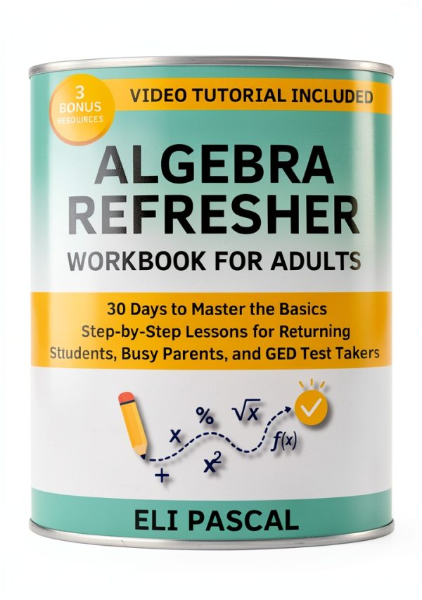 Elementary Algebra Kindle Book by Amazon – 443 Pages, Enhanced Layout-0