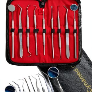 Dental Instrument Set WSI 9‑Piece German Stainless Steel Kit-0