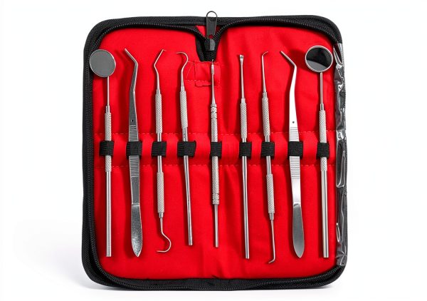 Dental Instrument Set WSI 9‑Piece German Stainless Steel Kit-2