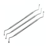 Star Universe Stainless Steel Dental Excavator Set 3 Sizes 1.25mm-2mm-0