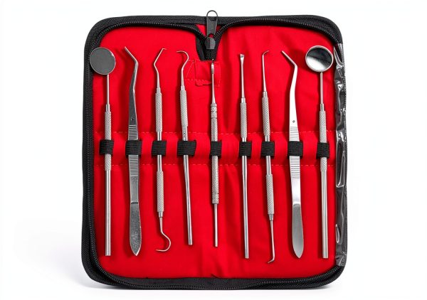 Dental Instrument Set WSI 9‑Piece German Stainless Steel Kit-3