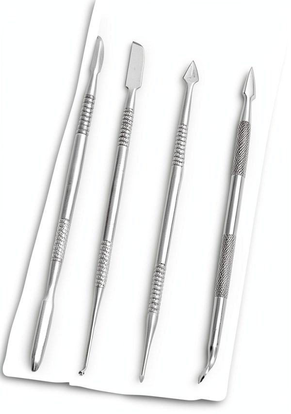 Wax Carver Set 4 Piece Stainless Steel OdontoMed2011 Dental Instrument-0