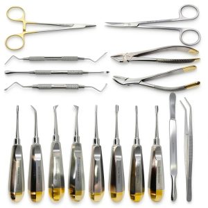 CynaTech 17-Piece Dental Surgery Kit Stainless Steel Instruments-0