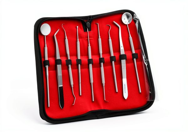 German Dental Scaler Pick Set 9PCS by CYNAMED Dental Instrument Kit-3