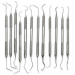 Dental Probe Pick Tool AAProTools Stainless Steel Scaler Set PR‑296-0