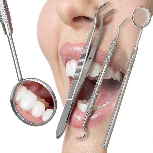 Dental Tools Kit Professional Set by SurgicalOnline 6 Piece with Pouch-5