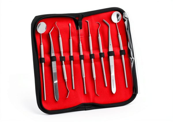 German Dental Scaler Pick Set 9PCS by CYNAMED Dental Instrument Kit-4