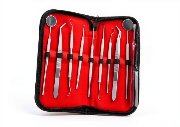 German Dental Scaler Pick Set 9PCS by CYNAMED Dental Instrument Kit-2