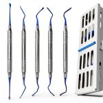 Vista Tunneling Kit ARTMAN 5‑Piece Blue Coated Dental Instruments-0