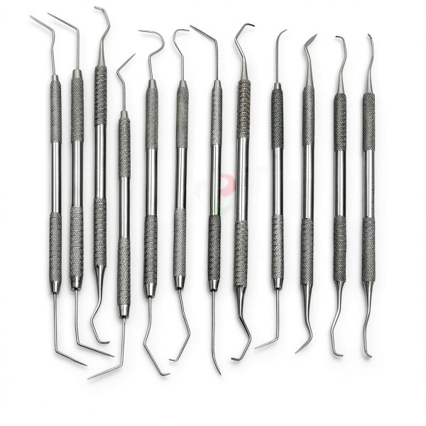 Dental Probe Pick Tool AAProTools Stainless Steel Scaler Set PR‑296-1
